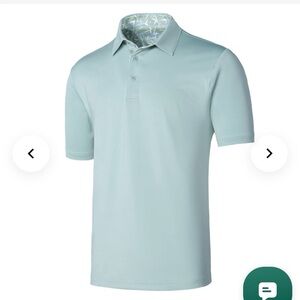 Birdie Threads Golf Men's Green Polo Shirt